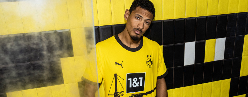 BVB Borussia Dortmund 2023 Blackout Special Edition (Kohle Und Stahl) Jersey  XL