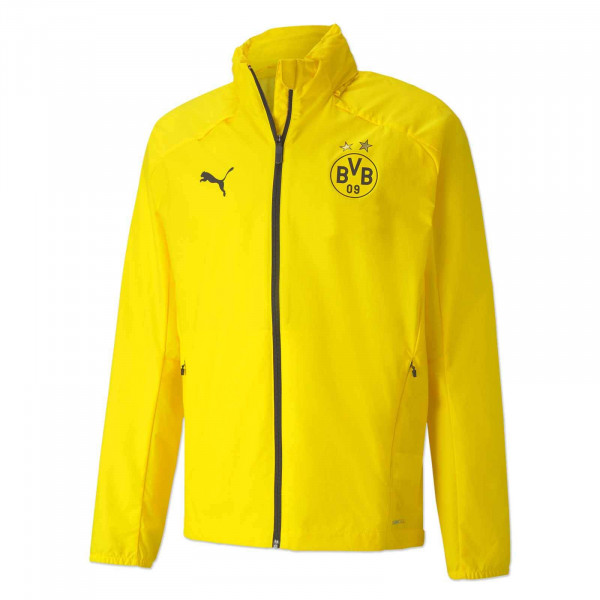 BVB Training Rain Jacket 20/21 (Yellow 